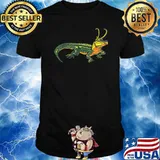 Loki gator Alligator loki Croki Crocodile God of mischief T-Shirt