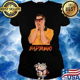 Love Bunnys Bad Essential Design Shirt Ladies tee