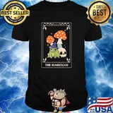 Magician Tarot Card Funny Magic Occult Frog Mushroom Tarot Shirt