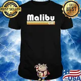 Malibu Beach California Retro Shirt