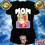 Mom Bluey Is My Queen Shirt Ladies tee