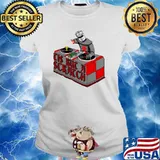 Mon Pyt black knight DJ Tis But A Scratch Shirt Ladies tee