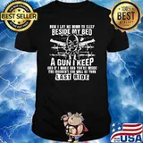 Now i lay me down to sleep beside my bed a gun i keep last ride skull shirt