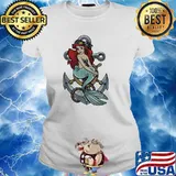 Official A little Mermaid ariel beach s Ladies tee