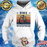 Official bike whisperer vintage s Hoodie
