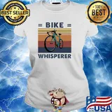 Official bike whisperer vintage s Ladies tee