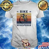 Official bike whisperer vintage shirt