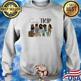 Official girls trip black woman s Sweater