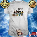 Official girls trip black woman shirt