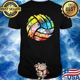 Official Volleyball Watercolor T-Shirt