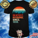 Okayest Husband Since 1999 Vintage T-Shirt