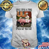 Once upon a time there was a girl who really wanted to become a nurse and love dogs shirt