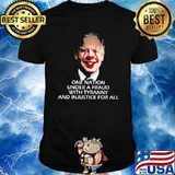 One Nation Under A Fraud With Tyranny And Injustice For All Joe Biden Shirt