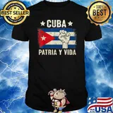 Patria-y-vida, Cuba Flag Shirt