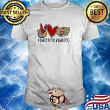 Peace Love Reading Watercolor Shirt