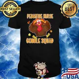Pediatric Nurse Gobble Squad Thanksgiving Turkey T-Shirt