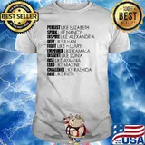 Persist Like Elizabeth Speak Like Nancy Inspire Like Alexabdria T-Shirt