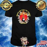 Praise Him With The Strings PSALM 150 4 Guitar Heart Shirt