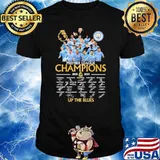 Premier league champions 2021 up the blues signatures shirt