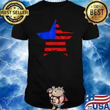 Proud American Flag Star Shirt