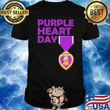 PurPle Heart Day Shirt