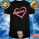 Realtor Heart Watercolor Shirt