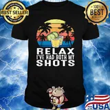 Relax I've Had Both My Shots Vintage T-Shirt