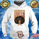 Scorpio queen black woman s Hoodie