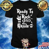 Second Grade Ready to Rock 2nd Grader Day of School Back Shirt