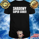 Shadowy Super Coder Crypto Cryptocurrency T-Shirt