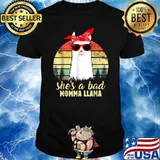 She's a Bad Momma Llama Vintage T-Shirt
