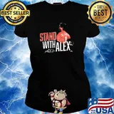 Stand With Alex Baseball Shirt Ladies tee