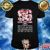 Summer of cleveland indians that i love thank you for the memories signature shirt