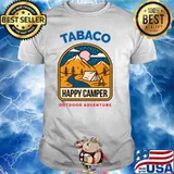 TABACO Last Name Happy Camper Outdoor Adventure Merchandise Premium Shirt