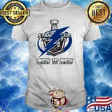 Tampa Bay City Back to Back Light.ning Thunder Reign Hockey Shirt
