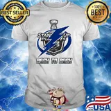 Tampa Bay City Back to Back Lightning Thunder Reign Hockey T-Shirt