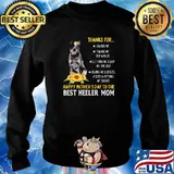 Thanks for happy mothers day to me best saint heeler mom sunflower s Sweater
