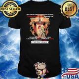 The devil whispered in my ear youre not strong enough to withstand the storm a child of god a woman of faith a warrior of christ shirt