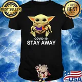 The Fedex Covid 19 Stay Away Baby Yoda Shirt