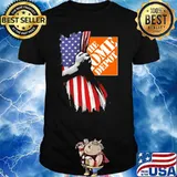 The Home Depot American Flag shirt