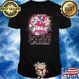 The indians 106 years 1915 2021 thank you for the memories signatures shirt