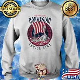 The Original Norwegian Cruise Line Funny Viking ShipT-Shirt Sweater