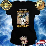 The shortest horror story monday snoopy s Ladies tee