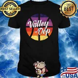 The Valley Oop Phoenix Basketball Retro Sunset Basketball T-Shirt