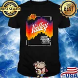 The Valley Ralley Oop Phoenix Basketball Retro Sunset Basketball T-Shirt