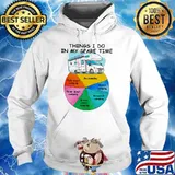 Things I Do In My Spare Time Camping Shirt Hoodie