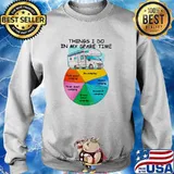 Things I Do In My Spare Time Camping Shirt Sweater