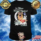 This Mama Loves Her German Shepherd To The Moon And Back Flower Shirt