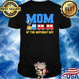 Trains Birthday Theme Mom Birthday Boy Train Birthday Party T-Shirt