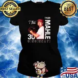 Tyler Mahle 30 Cincinnati Baseball Shirt Ladies tee